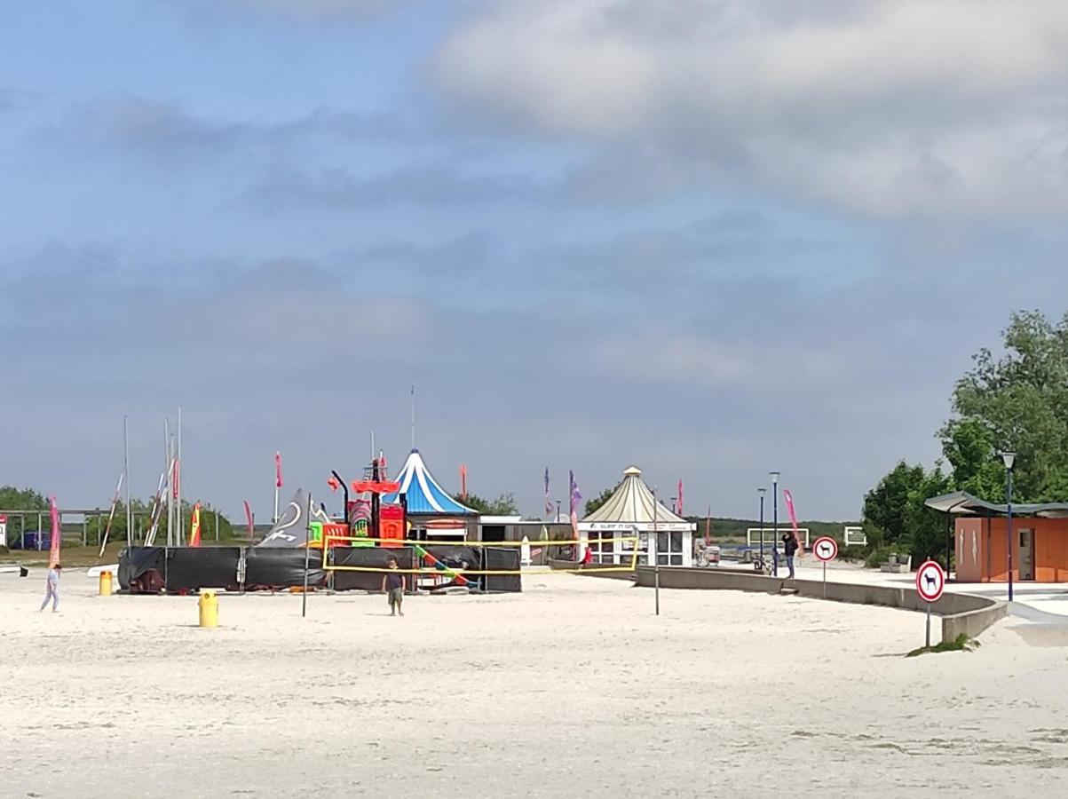 Appartement Ijsselmeer Makkum Strand المظهر الخارجي الصورة