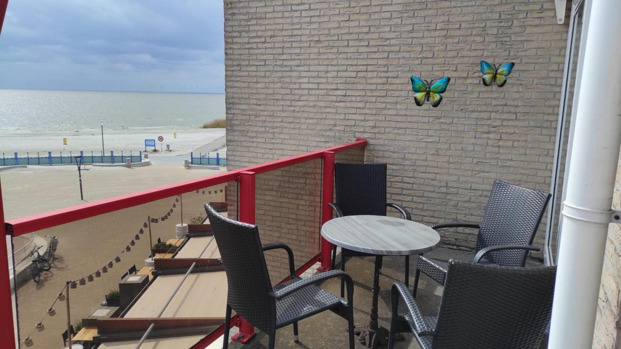 Appartement Ijsselmeer Makkum Strand المظهر الخارجي الصورة